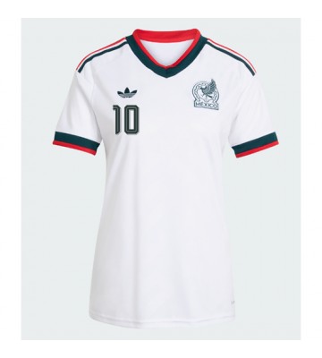 Mexico Alexis Vega #10 Udebanetrøje Dame VM 2026 Kortærmet